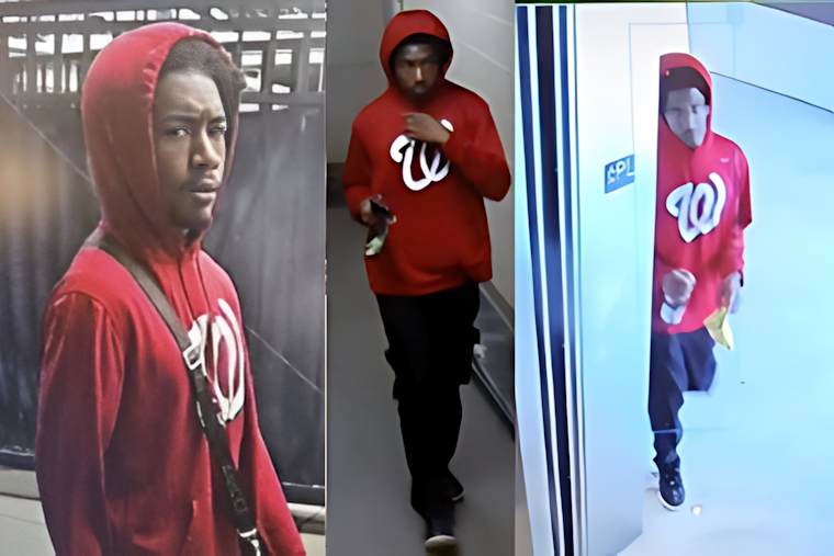 Metropolitan Police Seek Suspect in Series of Navy Yard Thefts, Offer $1,000 Reward for Information
