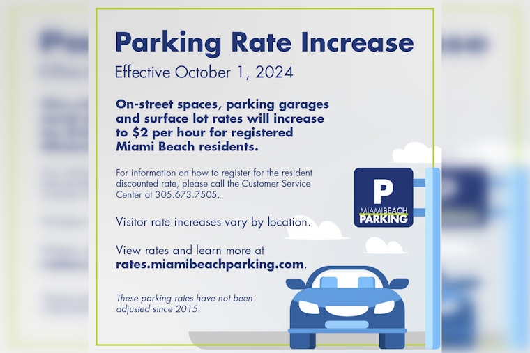 Miami Beach Prepares for Parking Fee Hike Starting in October Amid Local Concerns