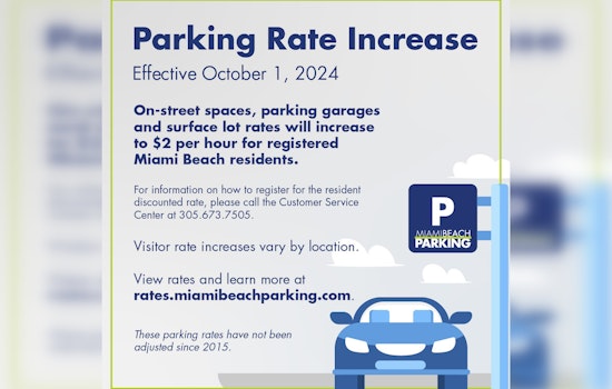 Miami Beach Prepares for Parking Fee Hike Starting in October Amid Local Concerns