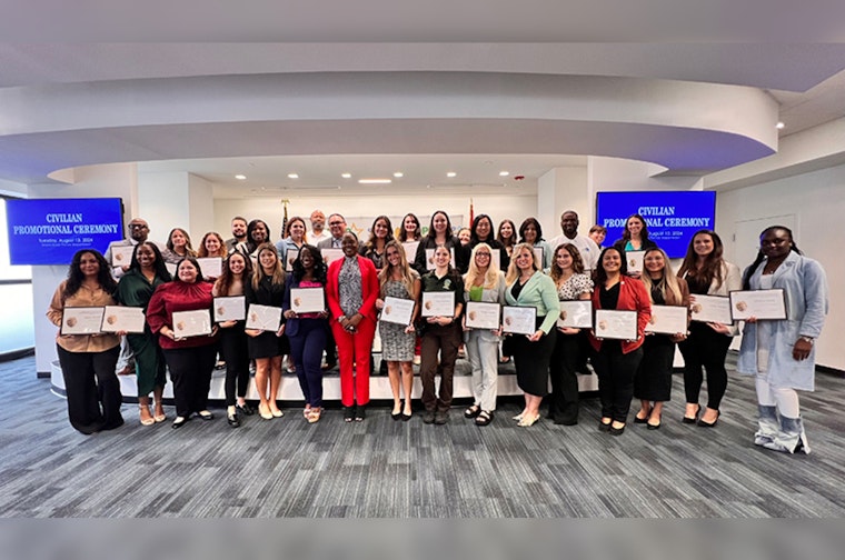 Miami-Dade Police Department Honors Civilian Staff with Inaugural Promotions Ceremony in Doral