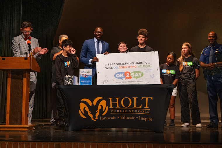 Michigan Celebrates a Decade of Student Safety with OK2SAY Anniversary Event in Holt