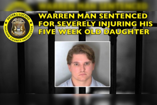 Michigan Man Receives 7-25 Year Prison Sentence for Severe Child Abuse of Infant Daughter