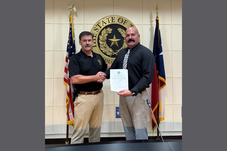 Midlothian Police Department Welcomes Former Orange County Deputy, Officer Aaron Cole, to Their Ranks