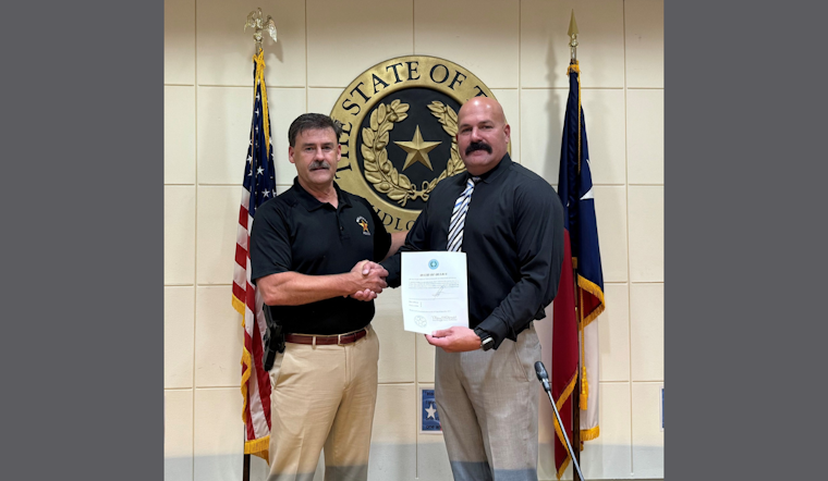 Midlothian Police Department Welcomes Former Orange County Deputy, Officer Aaron Cole, to Their Ranks