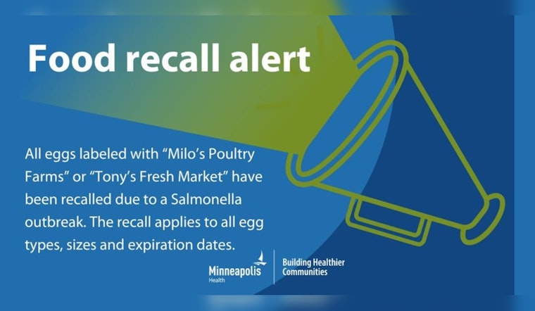 Midwest Salmonella Scare: CDC Urges "Toss Those Eggs!" as Minneapolis Health Officials Report Illness Surge