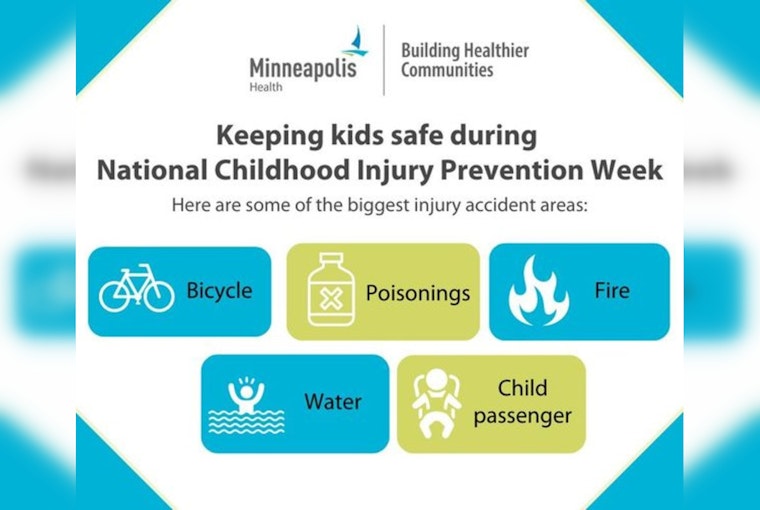 Minneapolis Health Department Advocates for Child Safety During National Childhood Injury Prevention Week