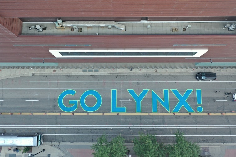 Minneapolis Rallies Behind Minnesota Lynx with Colorful City-wide Playoff Support