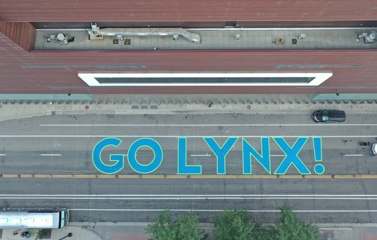 Minneapolis Rallies Behind Minnesota Lynx with Colorful City-wide Playoff Support