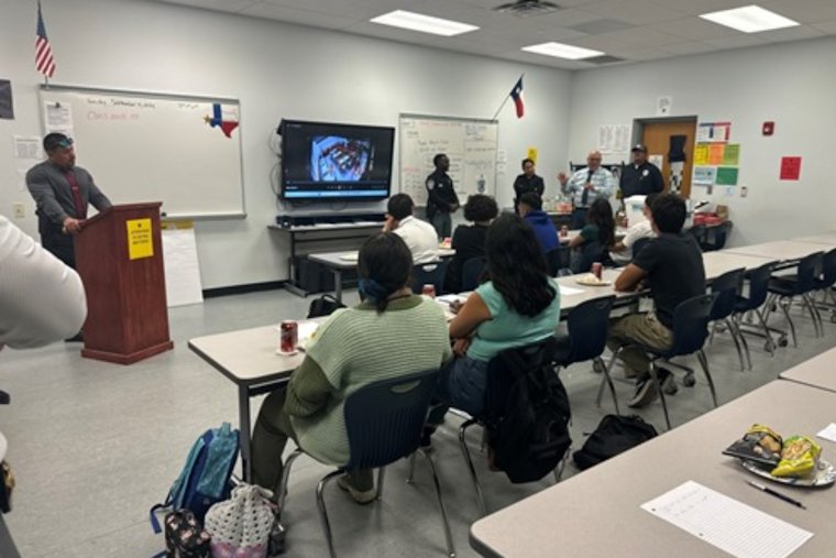 Montana Patrol Station Launches Future Mentoring Program with "Lunch with Cops" Event at Mountain View High School