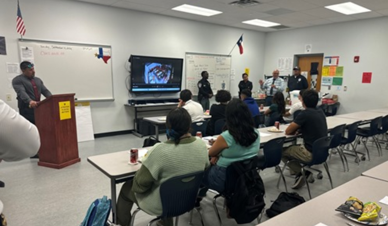 Montana Patrol Station Launches Future Mentoring Program with "Lunch with Cops" Event at Mountain View High School