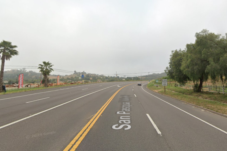Motorcyclist Killed in Head-On Collision on San Pasqual Valley Road, San Diego PD Investigates