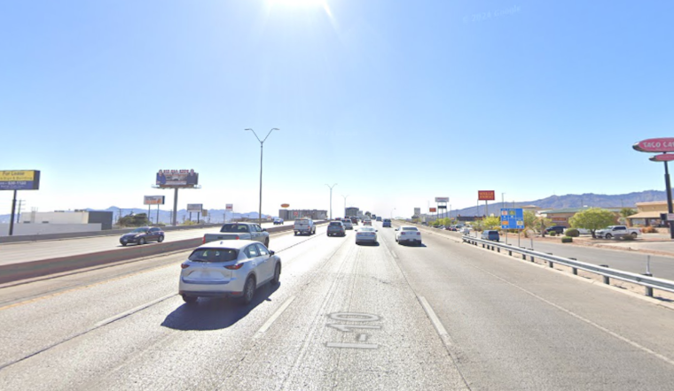Motorcyclist Pronounced Dead After Crash on I-10 in El Paso, Prompting Extended Eastbound Lane Closures
