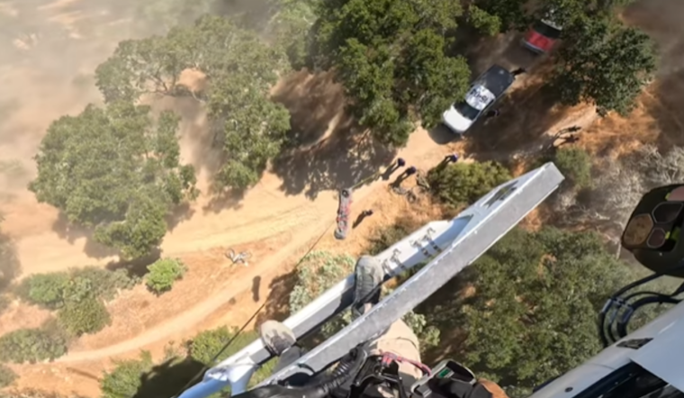 VIDEO: Mountain Biker Airlifted to Safety After Serious Crash on Marin County Trail