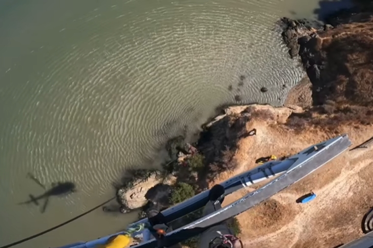 VIDEO: Multi-Agency Rescue Effort Saves Woman after Cliff Fall at China Camp State Park