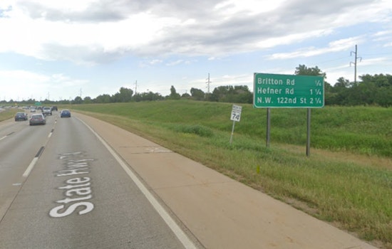Multiple Crashes Disrupt Traffic on Lake Hefner Parkway in Northwest Oklahoma City