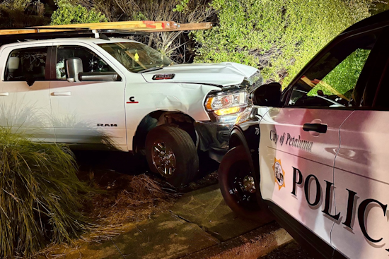 Multiple Hit-and-Runs and DUI Arrest in Petaluma After Erratic Driver Strikes Homes and Vehicles