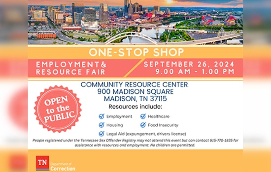 Nashville Community Resource Center to Host Job & Resource Fair for the Incarcerated and Unemployed