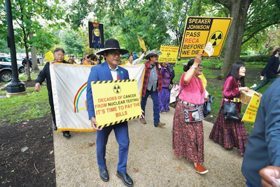 Navajo Nation President Leads Indigenous Advocates in Washington D.C. March for RECA Justice