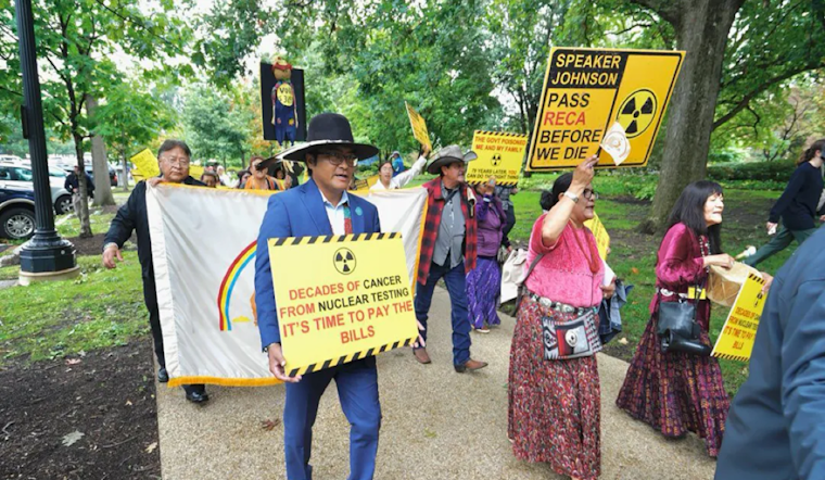 Navajo Nation President Leads Indigenous Advocates in Washington D.C. March for RECA Justice