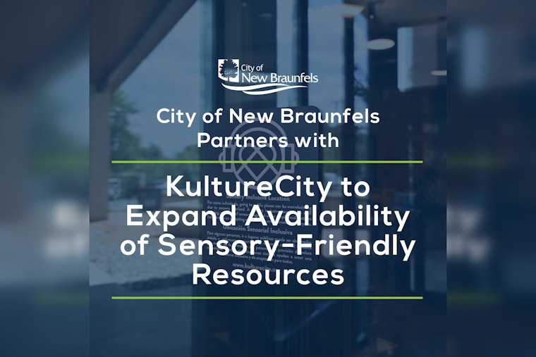 New Braunfels Partners with KultureCity for Sensory-Friendly Public Spaces, Enhancing Accessibility and Inclusion