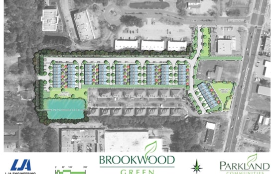 New "Brookwood Green" Townhome Development to Add 64 Units in Snellville off Highway 78