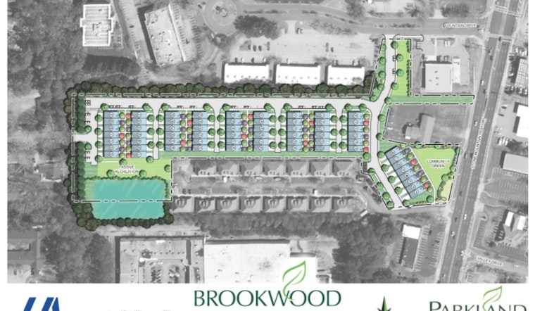 New "Brookwood Green" Townhome Development to Add 64 Units in Snellville off Highway 78