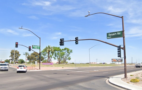 New Monument Sign Installation at Avondale Intersection Prompts Temporary Traffic Shifts
