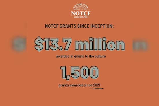 New Orleans Tourism and Cultural Fund Enhances City's Cultural Scene with Over $13.7 Million in Grants