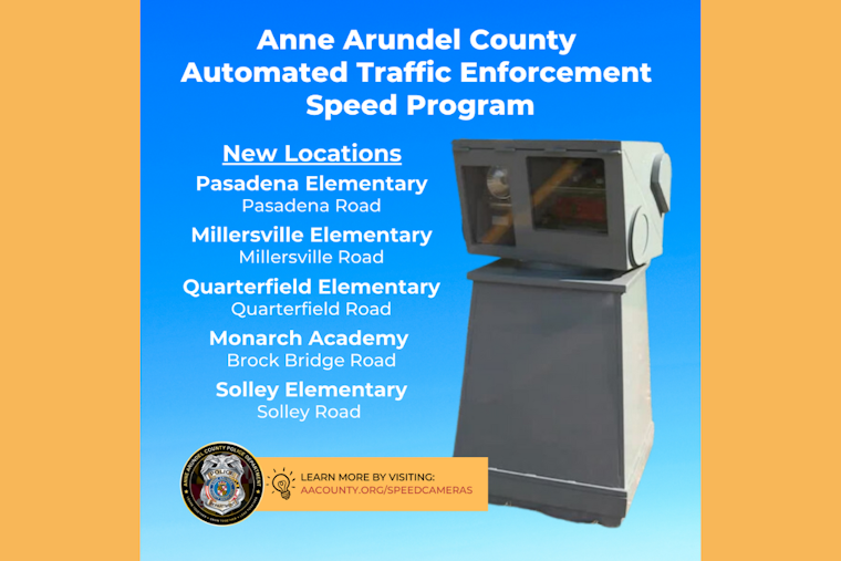 New Wave of Speed Cameras to Enhance Safety in Anne Arundel School Zones