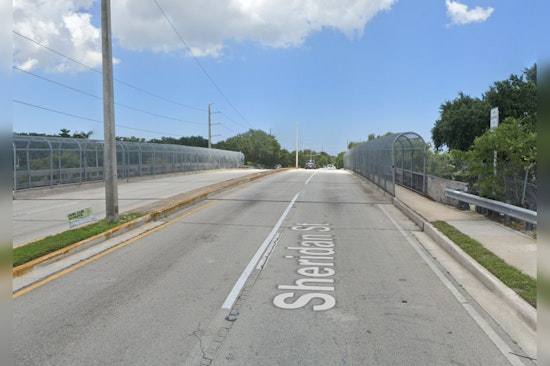 Nighttime Repairs on Hollywood's Sheridan Street Bridge Over Florida's Turnpike Begin October 6