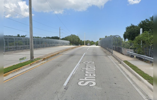 Nighttime Repairs on Hollywood's Sheridan Street Bridge Over Florida's Turnpike Begin October 6