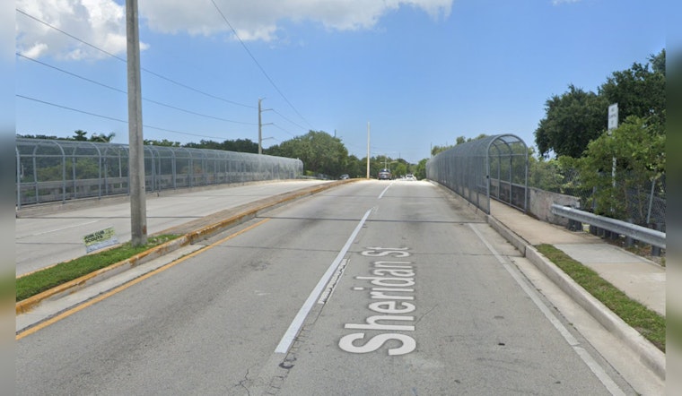 Nighttime Repairs on Hollywood's Sheridan Street Bridge Over Florida's Turnpike Begin October 6