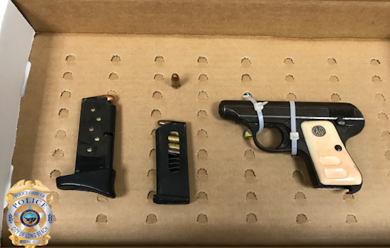 No Injuries in Late-Night Long Beach Shooting, Separate Traffic Stop Yields Firearm Arrest