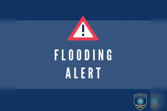 Norman Police Issue Flooding Warning, Urge Caution for Motorists Amid Heavy Rain