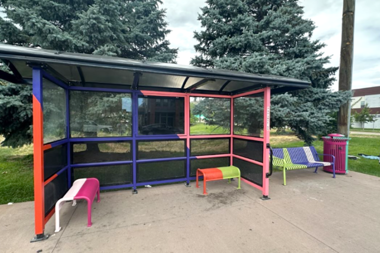 North Boulder Bus Shelters to Blossom with Local Artist Sharon Dowell's Public Art Installations