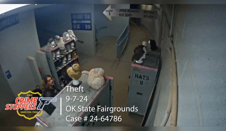 Oklahoma City Police Seek Public's Help in Identifying Suspect Accused of Stealing "Disney on Ice" Wigs