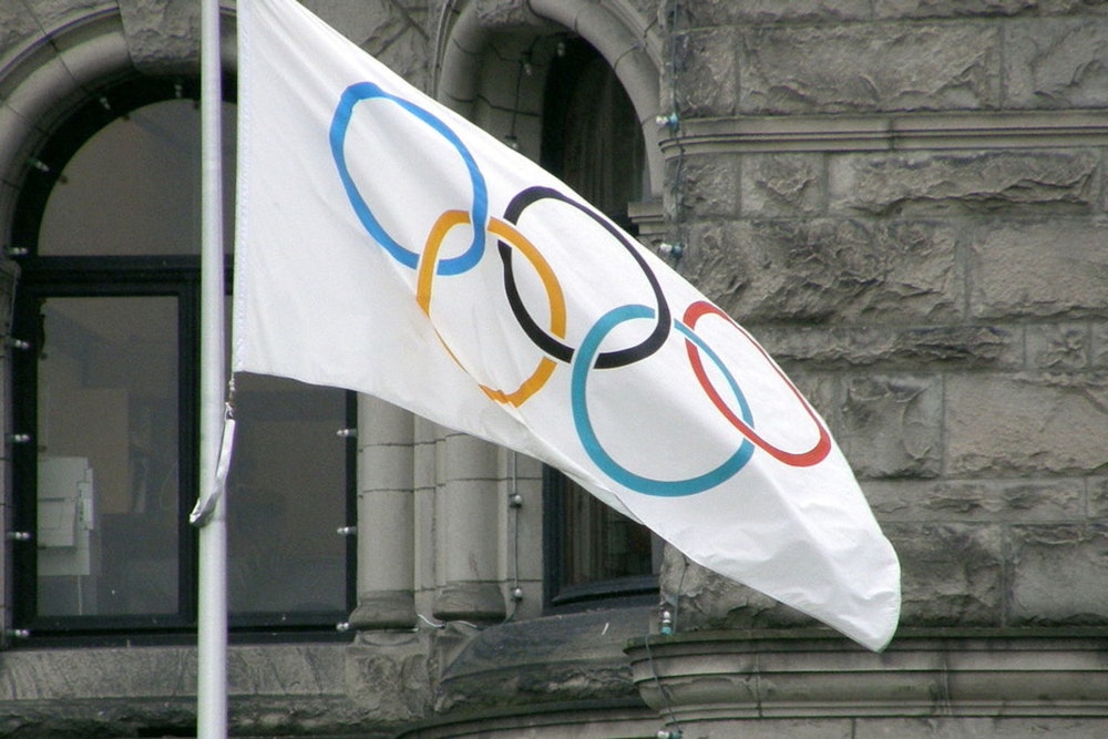 Olympic and Paralympic Flags Raise Los Angeles City Hall Spirits as LA28 Games Approach