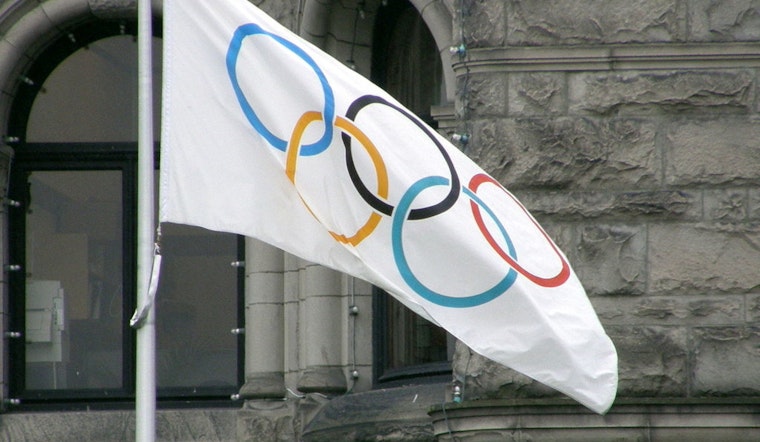 Olympic and Paralympic Flags Raise Los Angeles City Hall Spirits as LA28 Games Approach