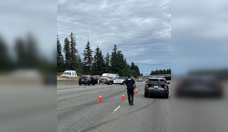One Dead, One Injured in Everett Apartment Shooting, Suspect Dies After Car Chase Resulting in I-5 Crash