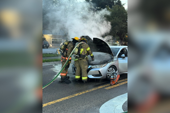 Orange County Firefighters Extinguish Vehicle Blaze, No Injuries Reported on S. Powers and Old Winter Garden Road