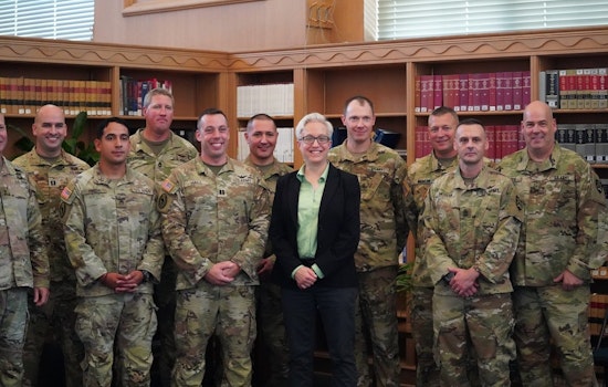 Oregon Governor Tina Kotek Welcomes Home Troops from Horn of Africa at Demobilization Ceremony