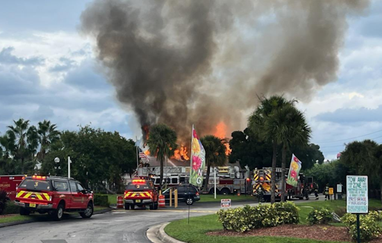 Orlando Fire Department Extinguishes Apartment Clubhouse Blaze, No Injuries Reported