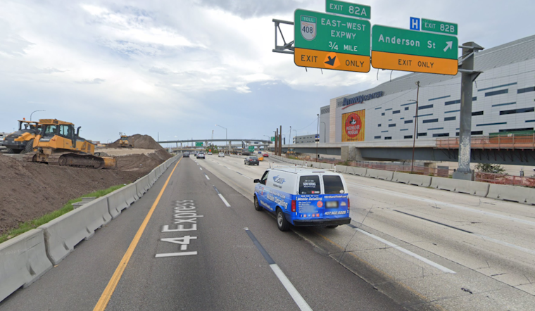 Orlando Traffic Alert: I-4 Westbound Lanes Closed Due to Overturned Semi-Truck Near Downtown