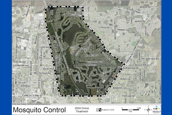 Osceola County Introduces Drone-based Mosquito Control Over Buenaventura Lakes Wetlands