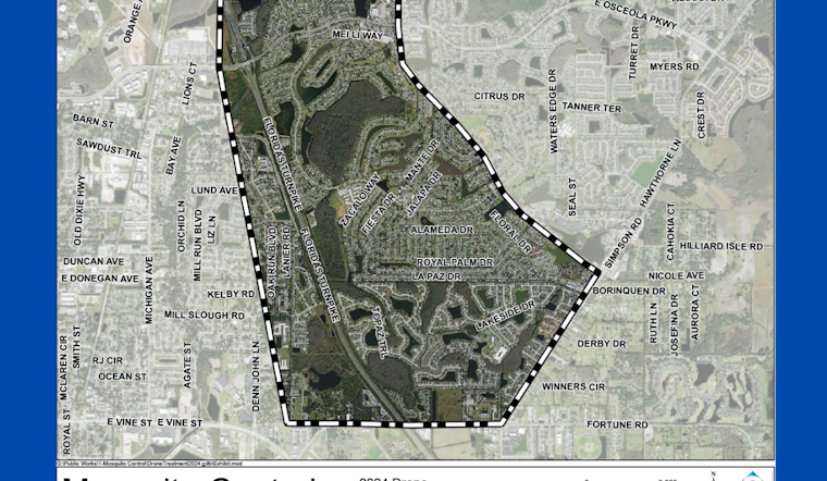Osceola County Introduces Drone-based Mosquito Control Over Buenaventura Lakes Wetlands