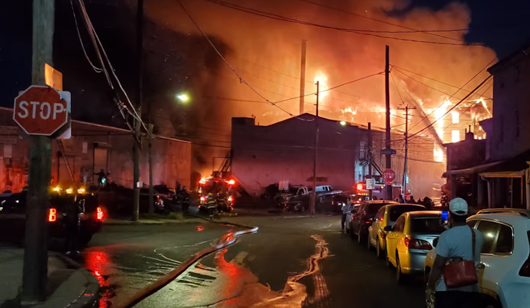 Over 150 Firefighters Respond to Four-Alarm Blaze in Philadelphia's Frankford Neighborhood, Displacing Residents