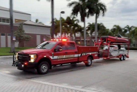 Palm Beach County Fire Rescue Deploys Swift Water Rescue Team to Ocala Amid Hurricane Helene Response Efforts