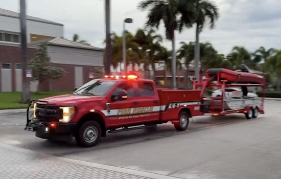 Palm Beach County Fire Rescue Deploys Swift Water Rescue Team to Ocala Amid Hurricane Helene Response Efforts