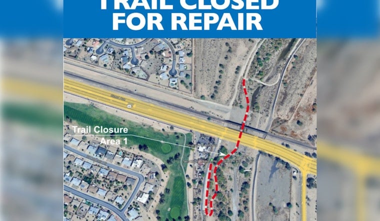 Peoria's New River Trail Undergoes Essential Erosion Repairs, Partial Closures Begin Sept. 19