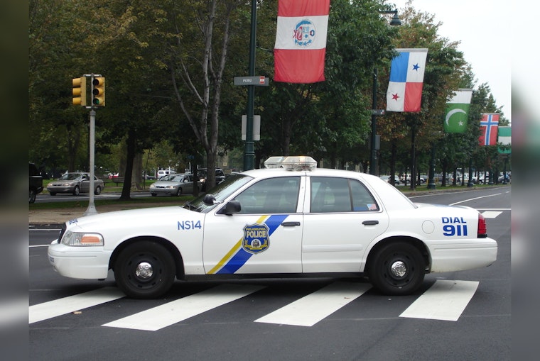 Philadelphia Police Hunt for Driver After Stolen Car Chase Leads to Injuries of Officer and Civilian